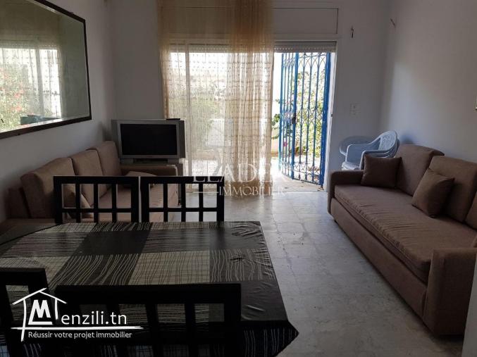 un beau duplex S+2 avec jardin