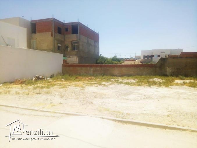 un superbe terrain de 283m²  à bhar lazrek