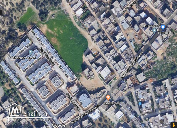 Terrain à vendre à Cité Essahafa-Ghazela