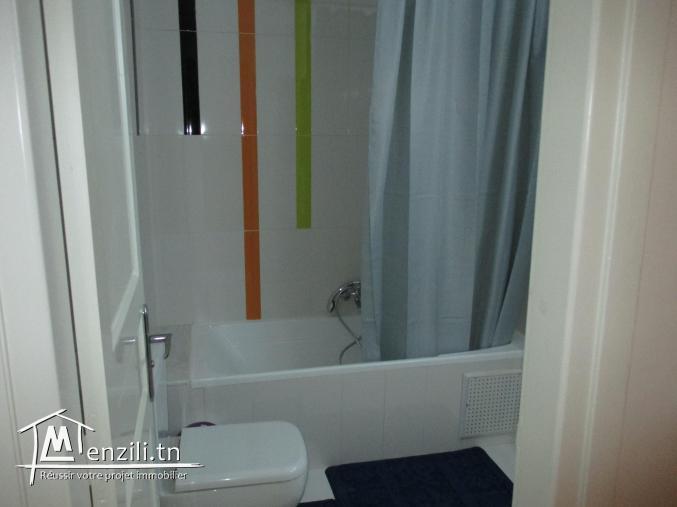 Un appartement de type S+2 meublés situé à Sousse centre-ville.