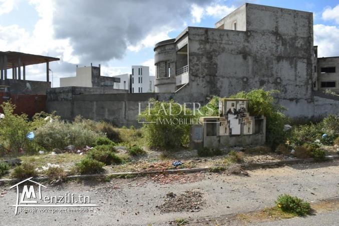 Terrain de 403 m²  à vendre à borj cedria