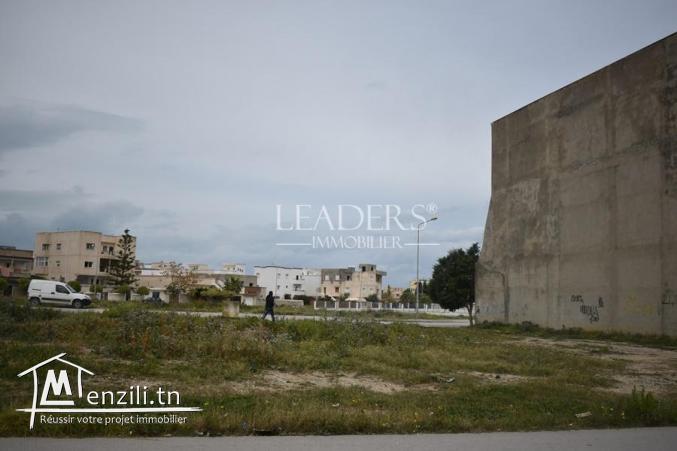 Terrain de 367 m² à vendre à borj cedria
