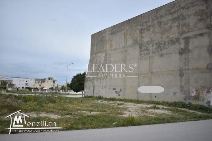 Terrain de 367 m² à vendre à borj cedria