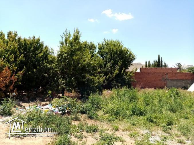 un superbe terrain de  570m²