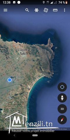 أرض مساحتها 32 هكتار في الهوارية