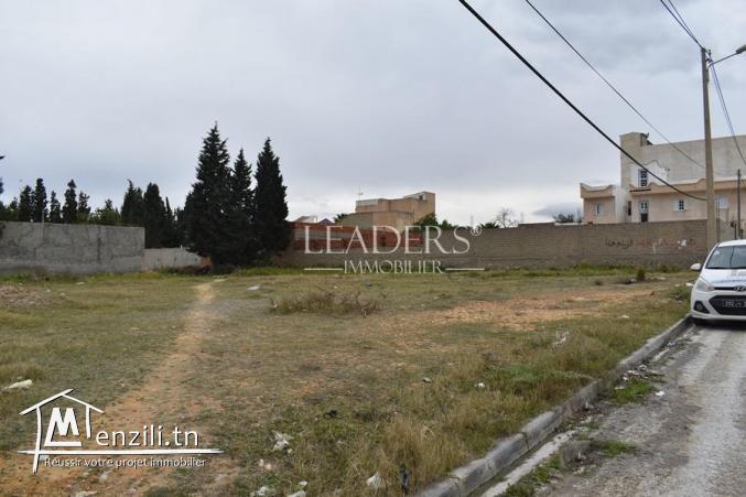 Terrain à bâtir situé à Chott mariem sousse.