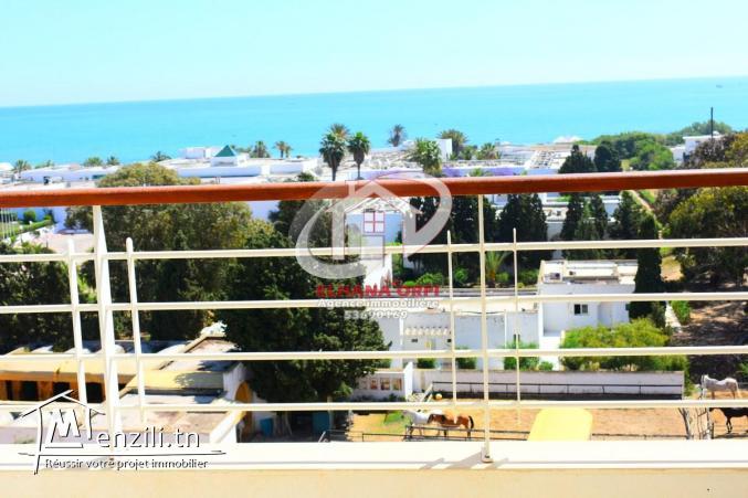 a louer appartement vue sur mer et pied dans l'eau mahdia