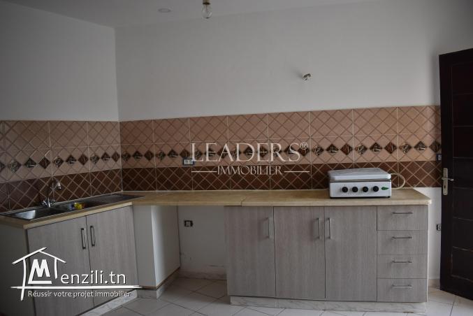 bel appartement S+2 en RDC avec garage