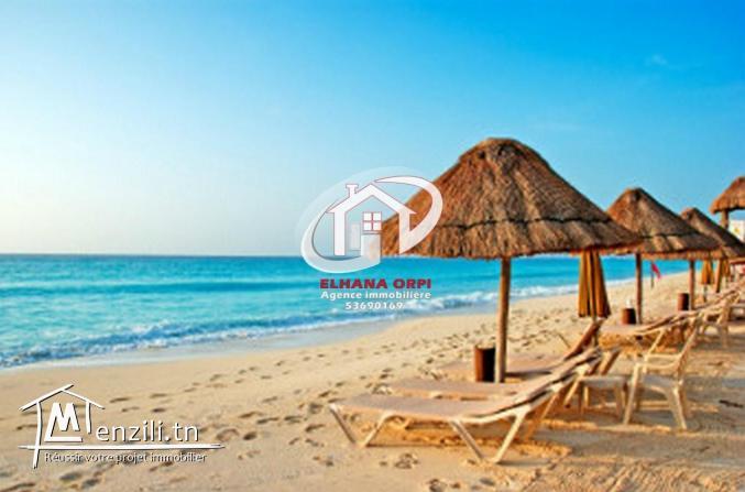 louer appartement s+1 pied dans l'eau et vue sur mer baghdedi