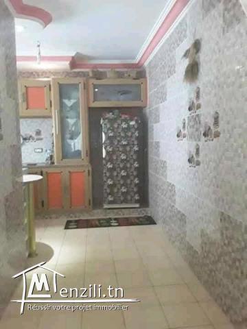 Maison RDC avec 1etaje fini et 2,3 étage avec dalle à MENZEL JEMIL :BIZERTE