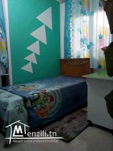 Maison RDC avec 1etaje fini et 2,3 étage avec dalle à MENZEL JEMIL :BIZERTE