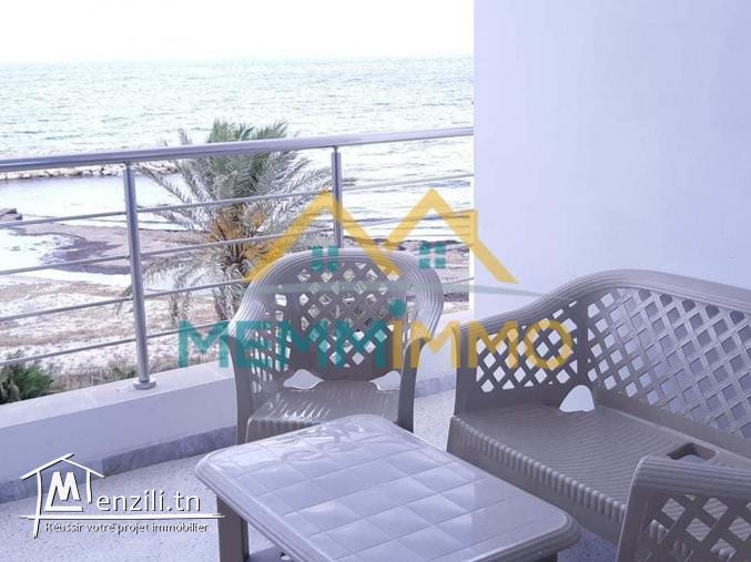Location Saisonnière : Appartement S+3 pieds dans l'eau - Corniche Mahdia