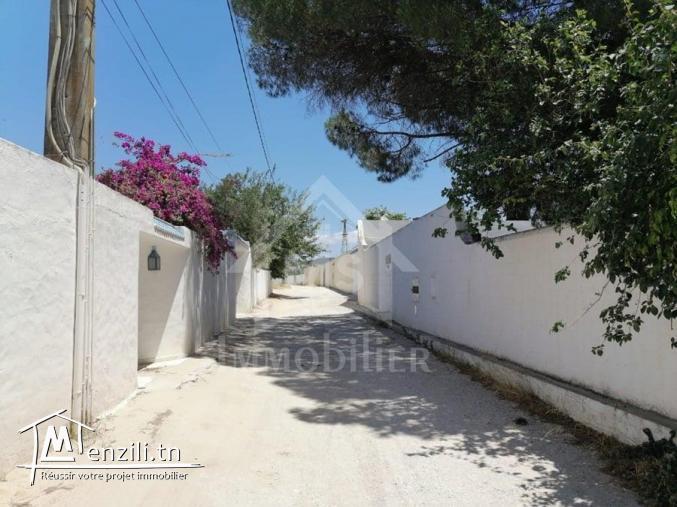 UN #terrain #clôturé à 2KM de #corniche #hammamet