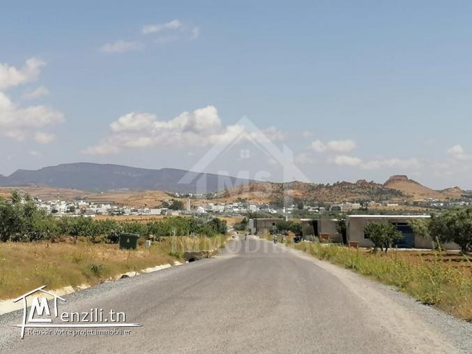 terrain sur deux façades a 7KM de YASSMIN Hammamet