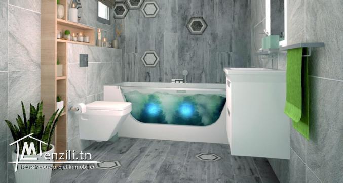 S+2 Neuf à Dorret El Menzah / Possibilité meublé