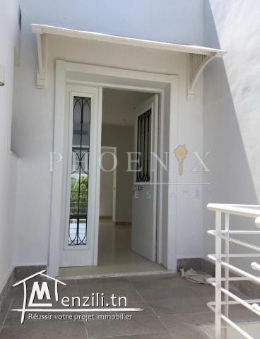 ÉTAGE MEUBLÉ VUE SUR TERRAIN DU GOLF A GAMMARTH