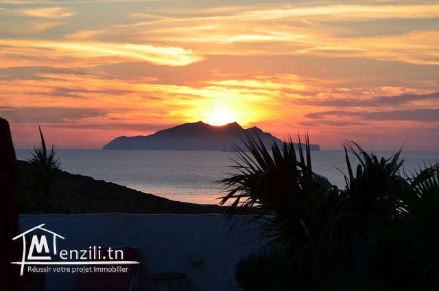 Terrain de 540m2 a la mer d'el haouaria cap bon