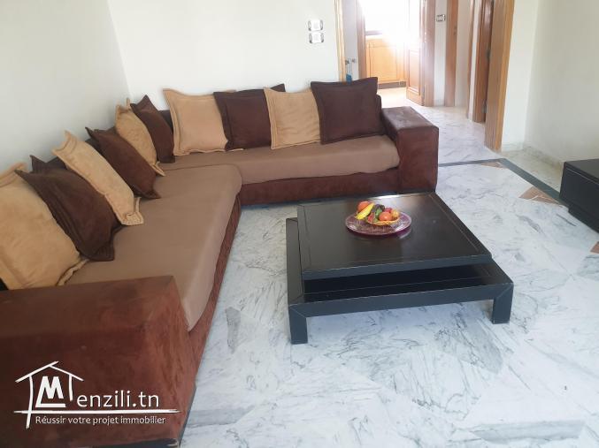 Spacieux S+1 meublé lac2 proche MSB. OOREDOO