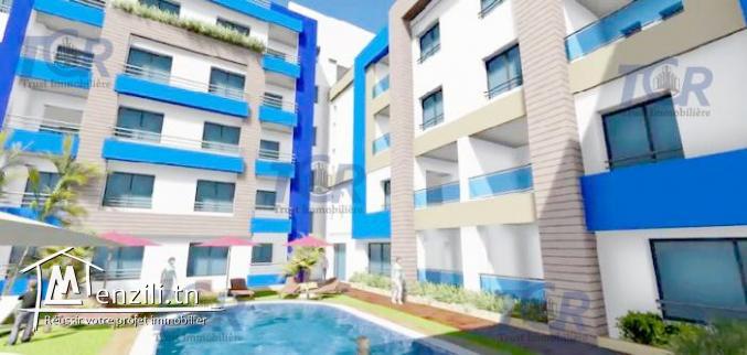 S+2 NEUF VUE MER SUR LA CORNICHE DE HERGLA