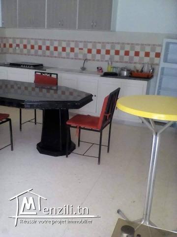 maison meublée à louer a Kelibia