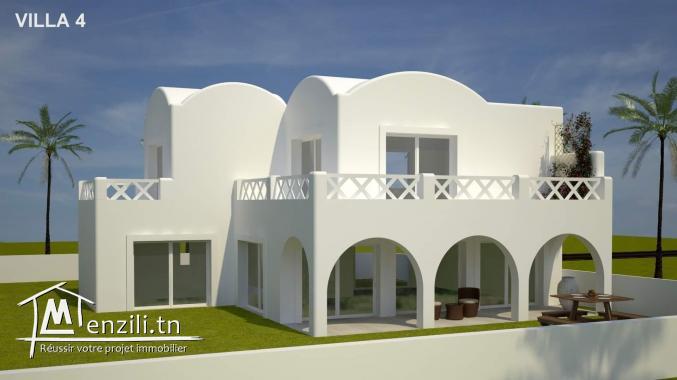 Une Villa jamais était habitée à vendre à hammamet