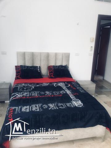 Appartement richement meublé