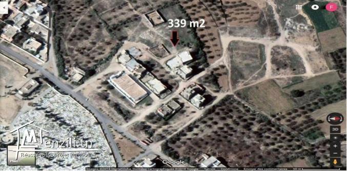 terrain de 339 m² à vendre