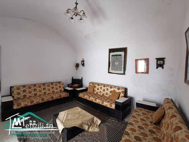 terrain d'habitation 280 m² à 100 mètres de plage Menzel horr