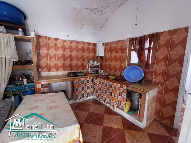 terrain d'habitation 280 m² à 100 mètres de plage Menzel horr