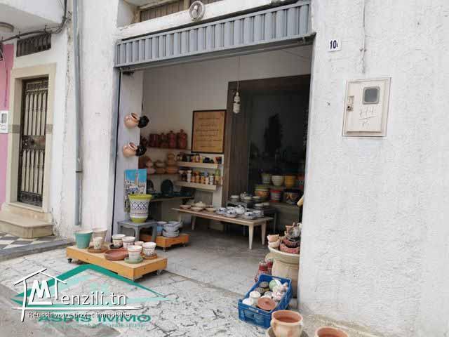 terrain d'habitation 280 m² à 100 mètres de plage Menzel horr