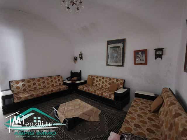 terrain d'habitation 280 m² à 100 mètres de plage Menzel horr