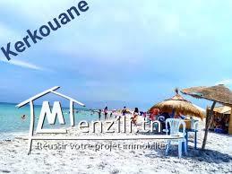terrain à kirkwen plage ( Kélibia) ☎29232582