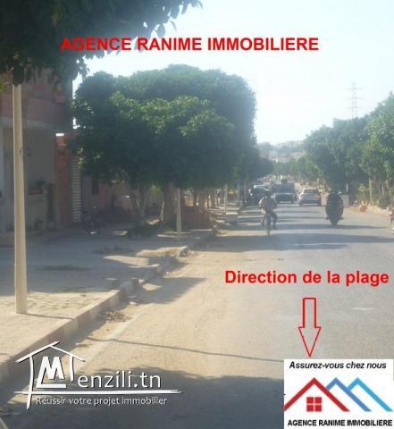 Lot de terrain commercial de 400m² a el haouaria