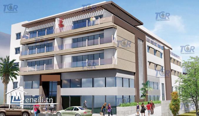 À VENDRE : APPARTEMENTS DE LUXE A USAGE BUREAUTIQUE (AIN ZAGHOUAN)