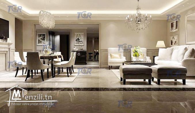 À VENDRE : APPARTEMENTS DE LUXE A USAGE BUREAUTIQUE (AIN ZAGHOUAN)