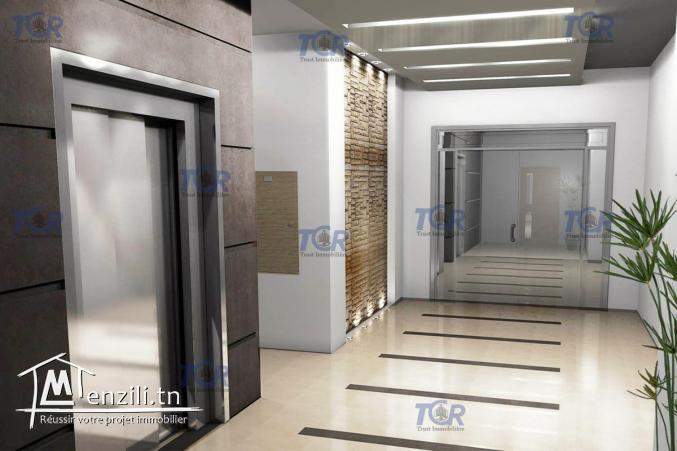 À VENDRE : APPARTEMENTS DE LUXE A USAGE BUREAUTIQUE (AIN ZAGHOUAN)