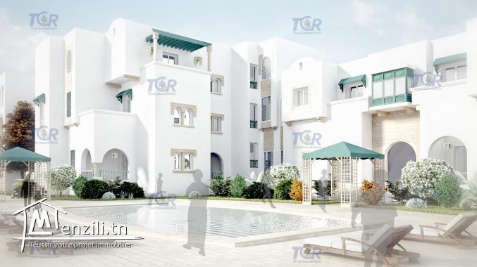 DUPLEX, S+1, S+2, S+3 À YASMINE HAMMAMET DISPONIBLE À LA VENTE