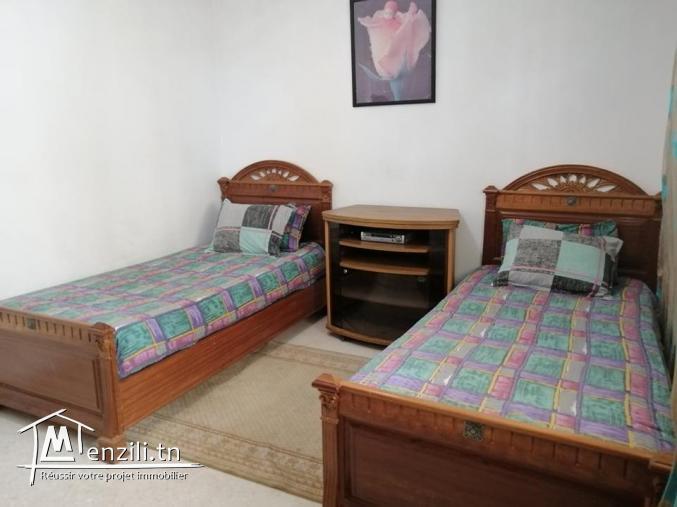 A LOUER BEAU APPARTEMENT S+2 A CITE WAHAT AOUINA