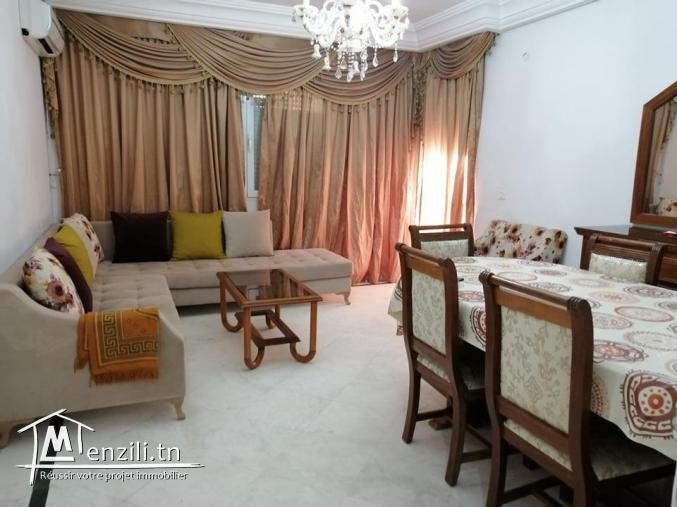 A LOUER BEAU APPARTEMENT S+2 A CITE WAHAT AOUINA