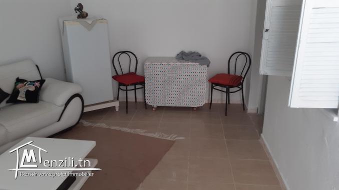 Studio s+1 meuble a louer tout equipee a wed nawar