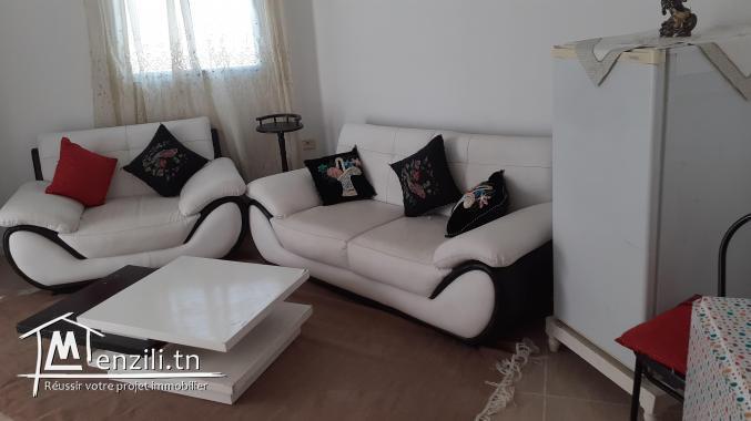 Studio s+1 meuble a louer tout equipee a wed nawar