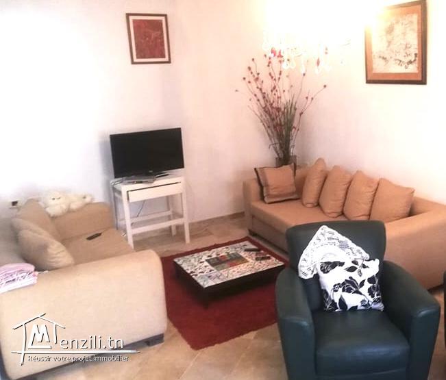 A louer un grand Rez de jardin d’une villa