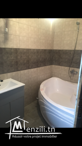 Chalet en bois avec piscine