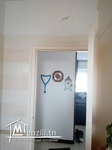 Un appartement à vendre à Sidi Selem Vue sur mer