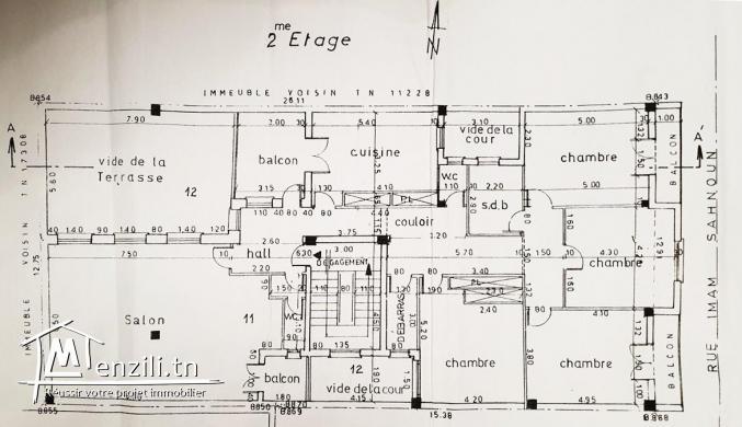 A vendre deux appartements a Picville sfax