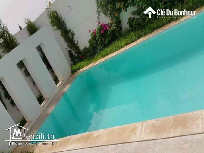 villa haut standing à louer à yasmine hammamet