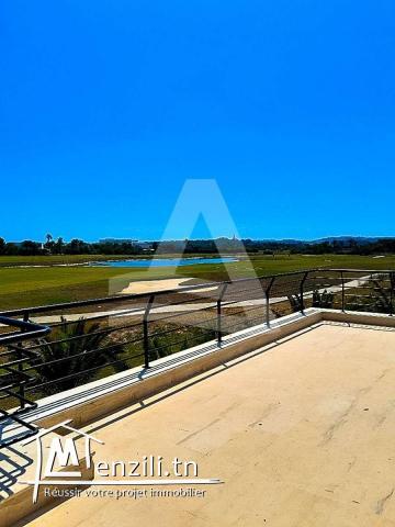 Location d’un étage de villa au Golf de Gammarth