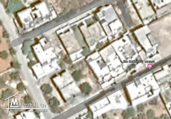 Terrain blanc à Hammamet (Mrezga)