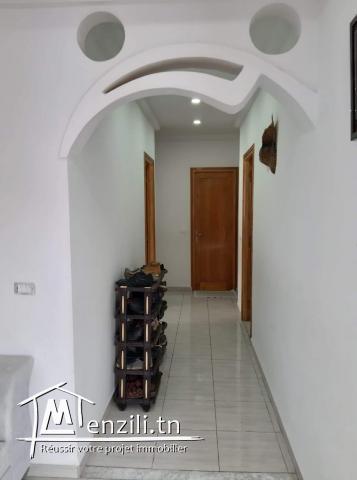 maison a deux étages à borj louzir