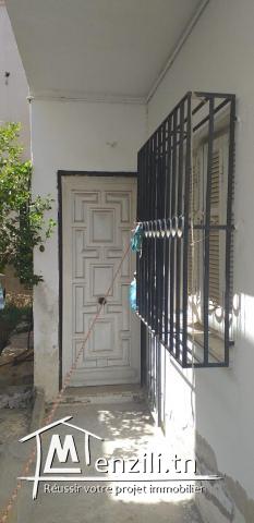 maison a deux étages à borj louzir